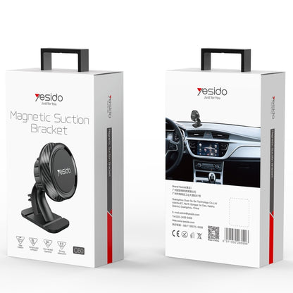 Yesido C60 Car 360 Degree Rotation Magnetic Phone Holder(Black) -  by Yesido | Online Shopping UK | buy2fix