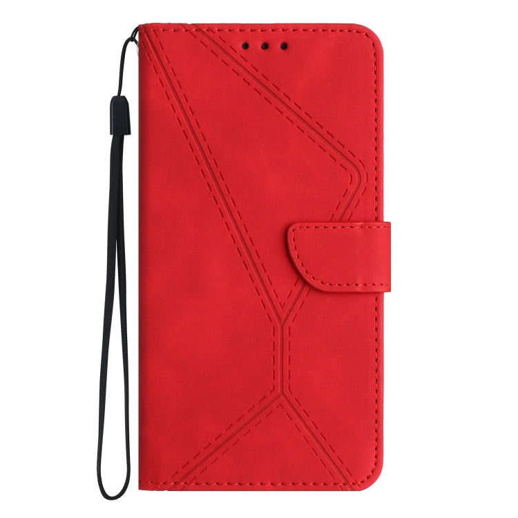 For Sony Xperia 1 IV Stitching Embossed Leather Phone Case(Red) - Sony Cases by buy2fix | Online Shopping UK | buy2fix