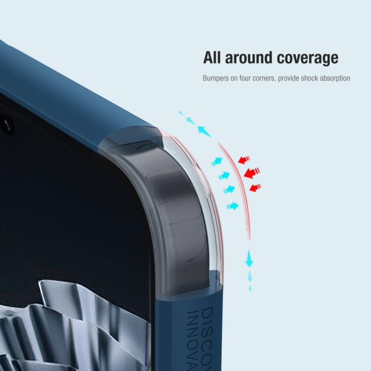 For Huawei P60 Pro / P60 NILLKIN Frosted Shield Pro PC + TPU Phone Case(Black) - Huawei Cases by NILLKIN | Online Shopping UK | buy2fix