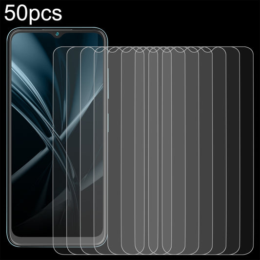 For Lava Yuva 2 50pcs 0.26mm 9H 2.5D Tempered Glass Film - Others by buy2fix | Online Shopping UK | buy2fix