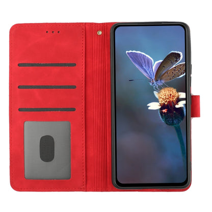 For Xiaomi Redmi 9A Flower Embossing Pattern Leather Phone Case(Red) - Xiaomi Cases by buy2fix | Online Shopping UK | buy2fix