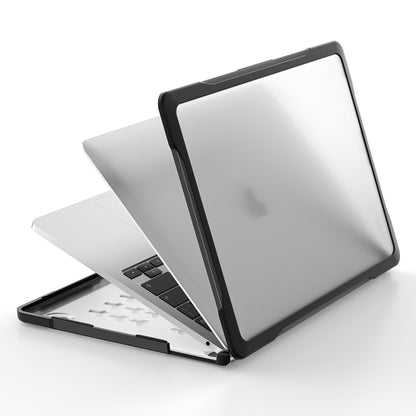 For MacBook Pro 13.3 inch A2338 Translucent Laptop Protective Case(Transparent) - MacBook Pro Cases by buy2fix | Online Shopping UK | buy2fix