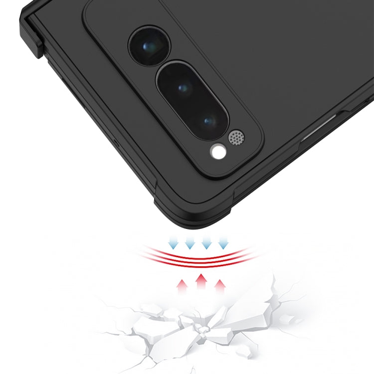 For Google Pixel Fold GKK Skin Feel Airbag Hinge Shockproof Phone Case(Green) - Google Cases by GKK | Online Shopping UK | buy2fix