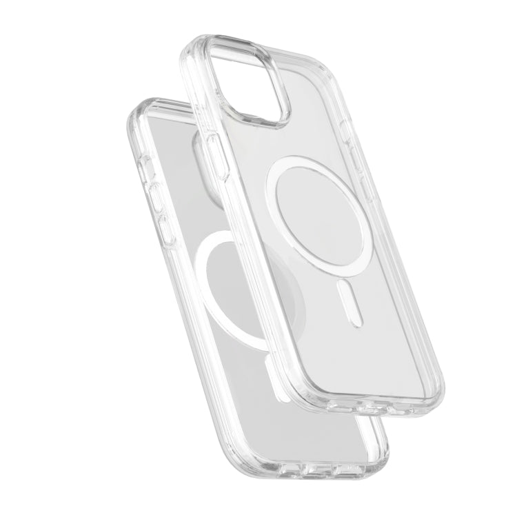 For iPhone 15 Plus Terminator Style Transparent MagSafe Magnetic Phone Case(Transparent) - iPhone 15 Plus Cases by buy2fix | Online Shopping UK | buy2fix