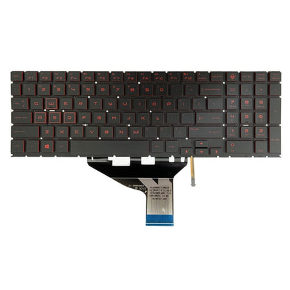 For HP 15-DC / 15-DH Red US Version Laptop Backlight Keyboard - HP Spare Parts by buy2fix | Online Shopping UK | buy2fix