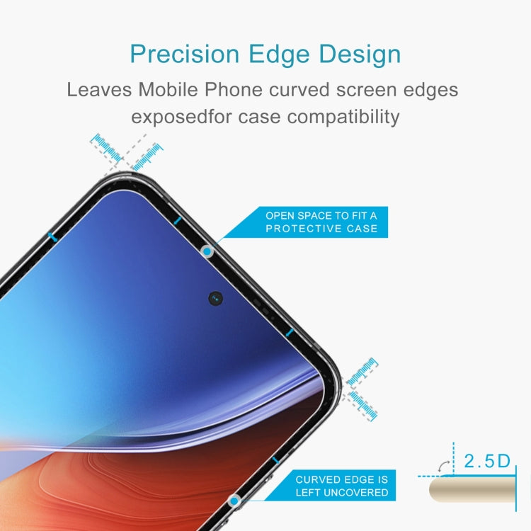 For Blackview A96 50pcs 0.26mm 9H 2.5D Tempered Glass Film - For Blackview by buy2fix | Online Shopping UK | buy2fix