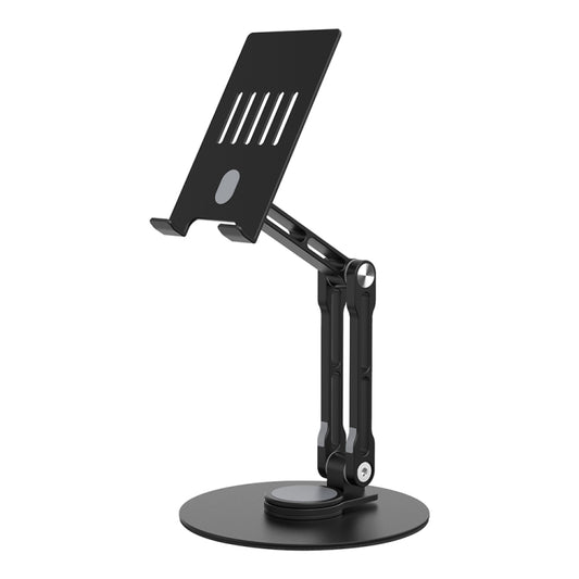 R-JUST HZ40 Mechanical Lift Tablet Desktop Stand(Black) - Desktop Holder by R-JUST | Online Shopping UK | buy2fix