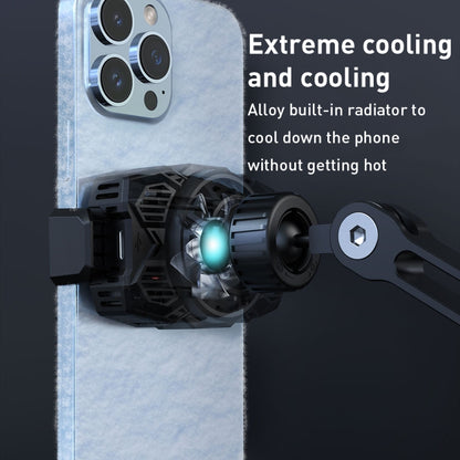 R-JUST HZ43 Cooling Rotating Live Phone Holder(Black) - Desktop Holder by R-JUST | Online Shopping UK | buy2fix