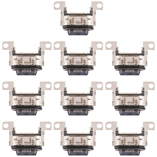 For Samsung Galaxy A34 5G SM-A346B 10 PCS Charging Port Connector - Single Tail Connector by buy2fix | Online Shopping UK | buy2fix