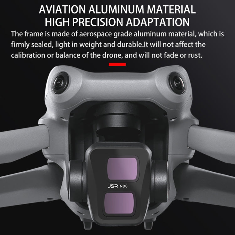 For DJI Air 3 JSR KB Series Drone Lens Filter, Filter:ND16 - Mavic Lens Filter by JSR | Online Shopping UK | buy2fix