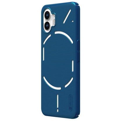 For Nothing Phone 2 NILLKIN Frosted Shield Phone Protective Case(Blue) - More Brand by NILLKIN | Online Shopping UK | buy2fix
