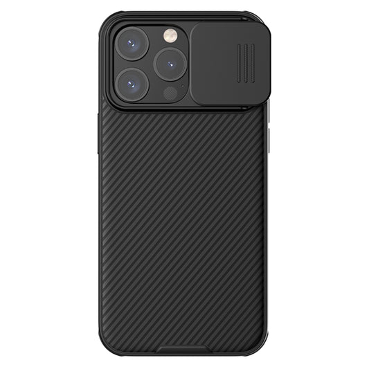 For iPhone 15 Pro Max NILLKIN CamShield Pro PC Phone Case(Black) - iPhone 15 Pro Max Cases by NILLKIN | Online Shopping UK | buy2fix