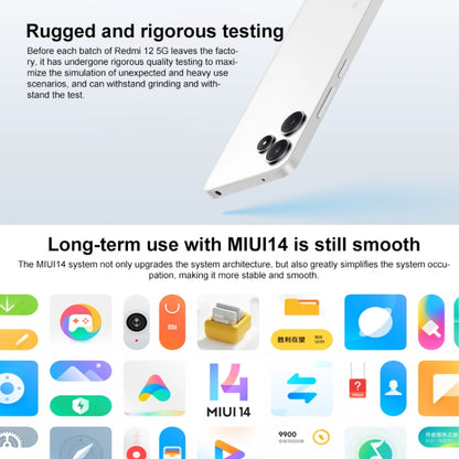 Xiaomi Redmi 12 5G, 8GB+256GB,  6.79 inch MIUI 14 Qualcomm Snapdragon 4 Gen2 Octa Core up to 2.2GHz, Network: 5G, Not Support Google Play(Dark Grey) - Xiaomi Redmi by Xiaomi | Online Shopping UK | buy2fix