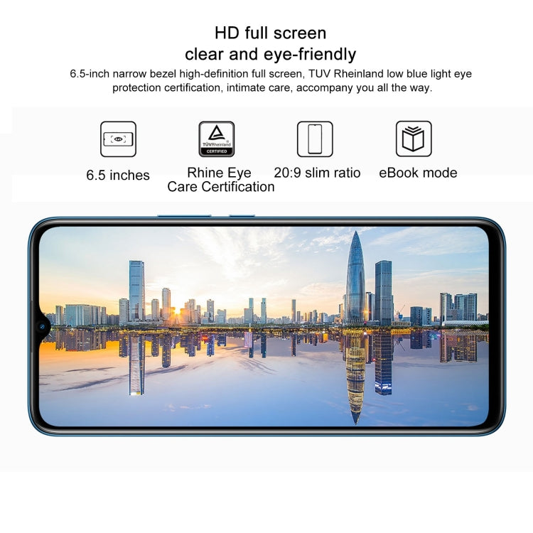 Honor Play 20a, 6GB+128GB, 6.517 inch Magic UI 6.1 MediaTek Helio G85 Octa Core up to 2.0GHz, Network:4G, Not Support Google Play(Titanium Silver) - Honor by Huawei | Online Shopping UK | buy2fix