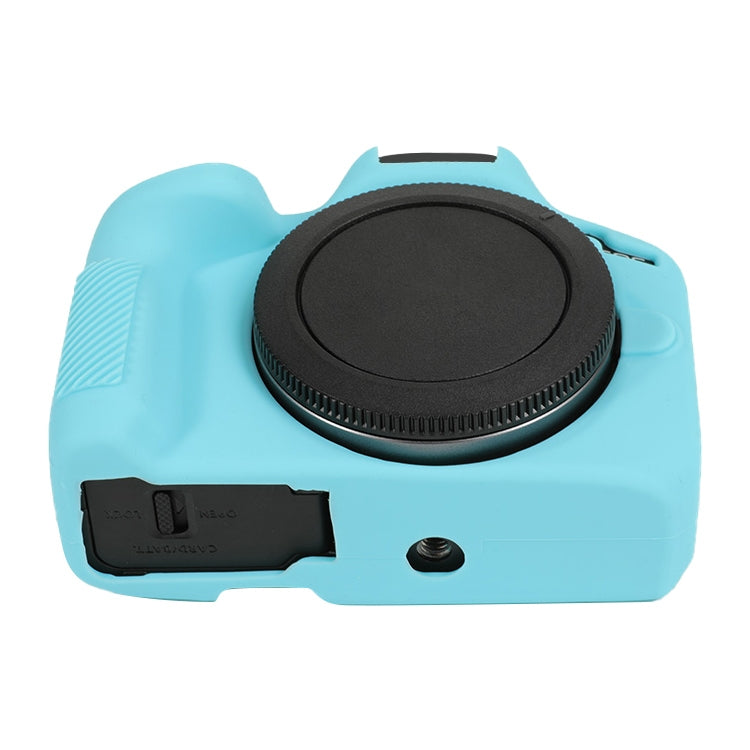 For Canon EOS R50 Soft Silicone Protective Case(Sky Blue) - Protective Case by buy2fix | Online Shopping UK | buy2fix