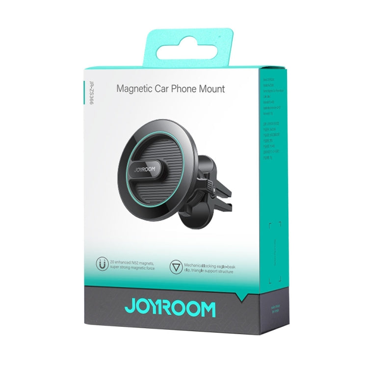 JOYROOM JR-ZS366 Car Air Vent Magnetic Phone Mount(Black) - Car Holders by JOYROOM | Online Shopping UK | buy2fix