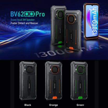 Blackview BV6200 Pro, 6GB+128GB, IP68/IP69K/MIL-STD-810H, 6.56 inch Android 13 MediaTek Helio P35 Octa Core, Network: 4G, OTG, NFC(Orange) - Blackview by Blackview | Online Shopping UK | buy2fix