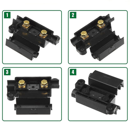 6 in 1 For Dual Battery Systems ANS Car Fuse Holder Fuse Box Kit, Current:50A - Fuse by buy2fix | Online Shopping UK | buy2fix