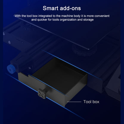 CREALITY Ender-3 V2 Craborundom Glass Platform Ultra-silent DIY 3D Printer, Print Size : 22 x 22 x 25cm, EU Plug - 3D Printer by Creality | Online Shopping UK | buy2fix