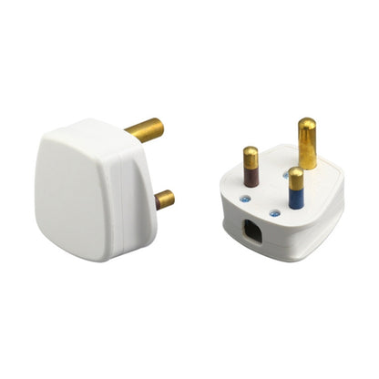 Three Pin Cylinder 15A Power Plug, UK Plug - Consumer Electronics by buy2fix | Online Shopping UK | buy2fix