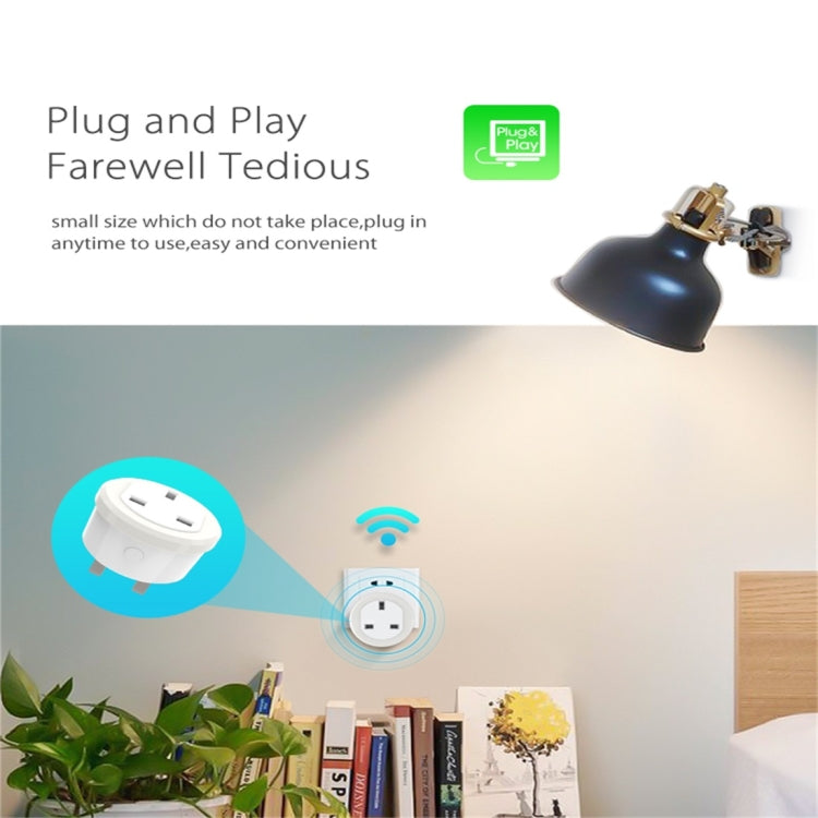 NEO NAS-WR03W WiFi UK Smart Power Plug,with Remote Control Appliance Power ON/OFF via App & Timing function - Consumer Electronics by buy2fix | Online Shopping UK | buy2fix
