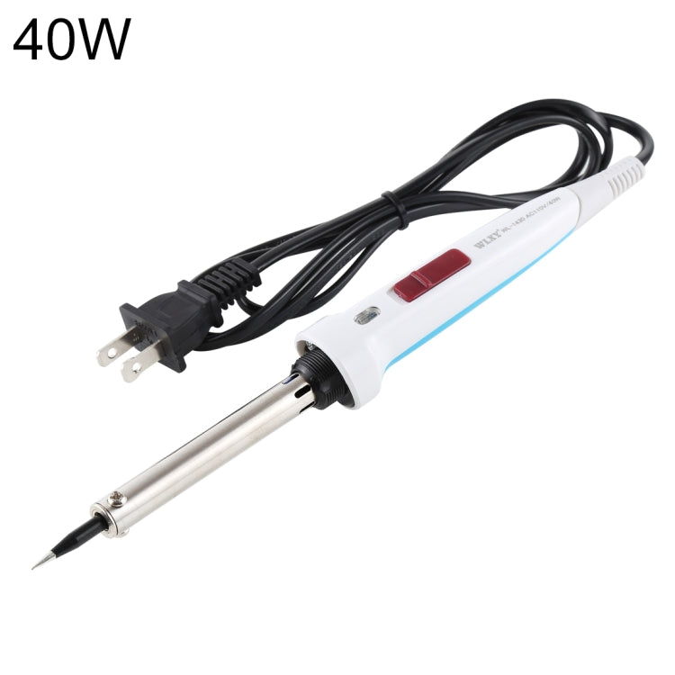 WLXY WL-1430 40W Constant Temperature Electric Soldering Iron with Indicator Light, AC 110V, US Plug - Electric Soldering Iron by WLXY | Online Shopping UK | buy2fix