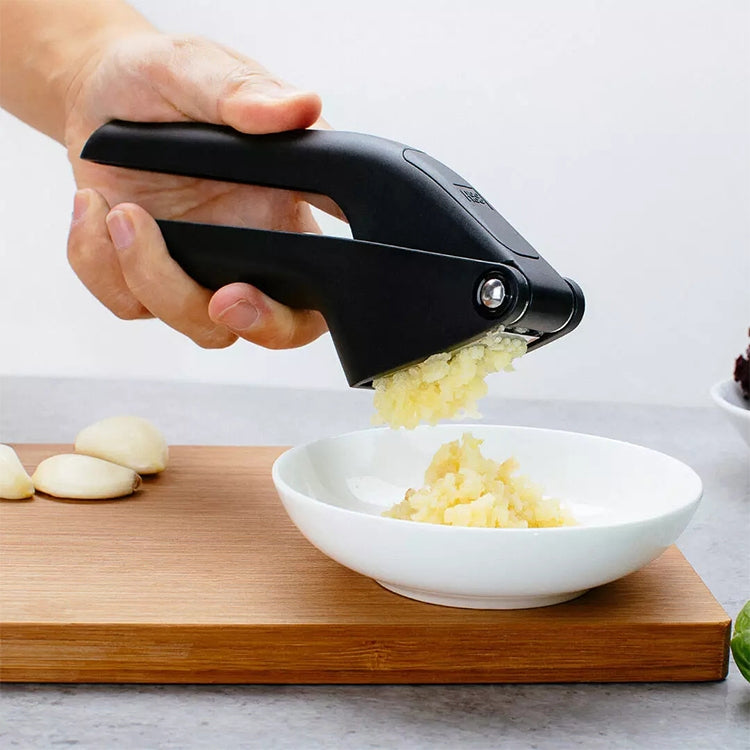 Original Xiaomi Youpin Huohou Garlic Presser Manual Garlic Mincer Chopping Garlic Tools(Black) - Stirrer & Squeezer by Xiaomi | Online Shopping UK | buy2fix