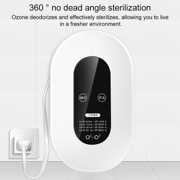 Home Smart Air Disinfection Machine Ozone Disinfection Sterilization Deodorization Negative Ion Air Purifier(EU Plug) - Home & Garden by buy2fix | Online Shopping UK | buy2fix