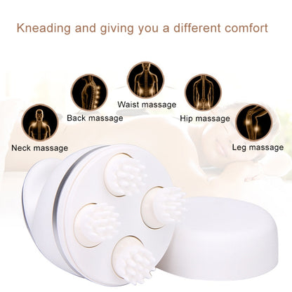 SUPER LIFE 3D Kneading Tool Electric Head and Body Massager, B20-5 - Massage & Relaxation by buy2fix | Online Shopping UK | buy2fix