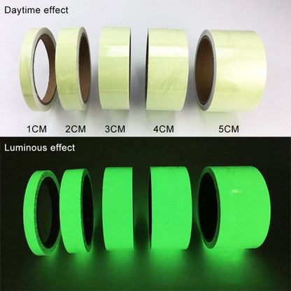 Luminous Tape Green Glow In Dark Wall Sticker Luminous Photoluminescent Tape Stage Home Decoration, Size: 2cm x 3m(Ice Blue Light) - Home & Garden by buy2fix | Online Shopping UK | buy2fix