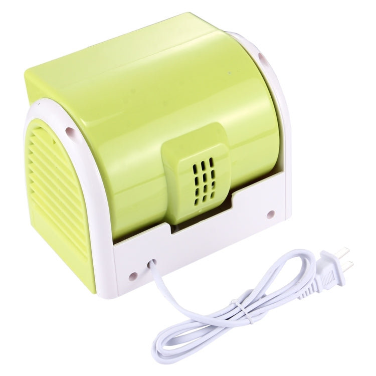 30W Turbine No Blade Mini Desktop Mute Fan for Dormitory / Bedroom / Living Room / Office, 3 Kinds Speed Modes, AC 220V(Green) - Consumer Electronics by buy2fix | Online Shopping UK | buy2fix