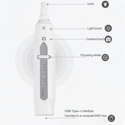 Supereyes Y008P Ear Nose Mouth Wireless Digital Electronic Endoscope - Ear Care Tools by Supereyes | Online Shopping UK | buy2fix