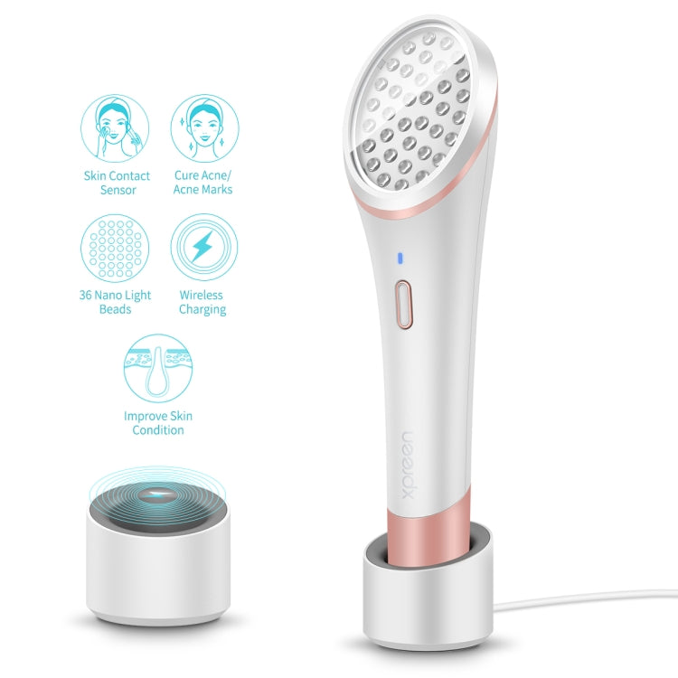 XPREEN XPRE052 Wireless Rechargeable Light Acne Treatment Device Home Acne Clearing Eraser with Blue Light and Red Light(White) - Beauty Instrument by Xpreen | Online Shopping UK | buy2fix