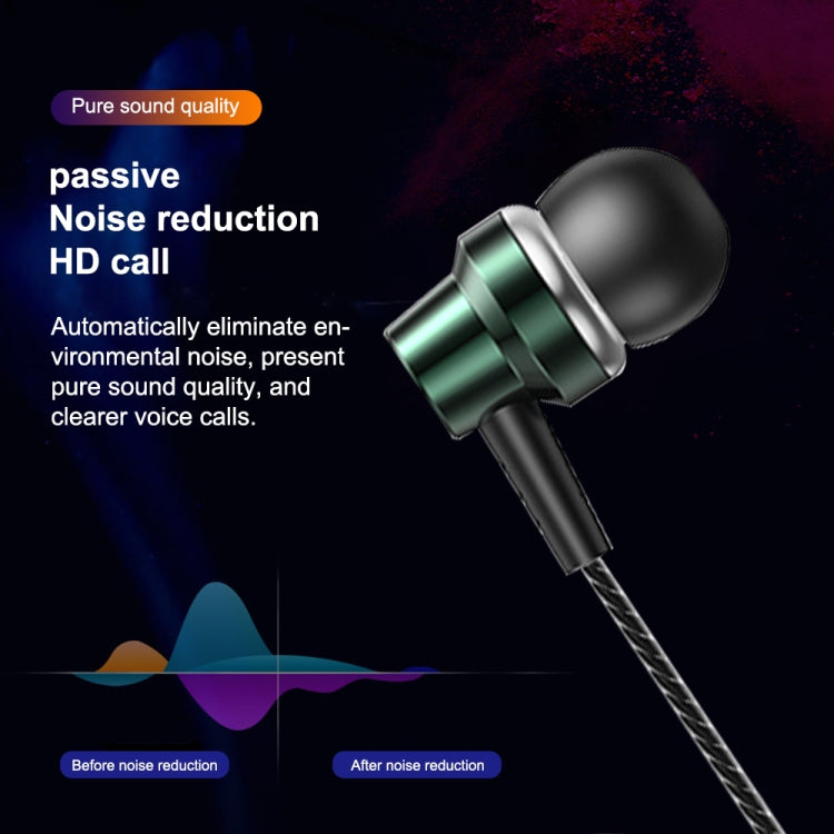 WK YA03 Youpin Series 3.5mm Interface In-Ear HIFI Stereo Wired Call Music Earphone, Length: 1.2m (Black) - In Ear Wired Earphone by WK | Online Shopping UK | buy2fix