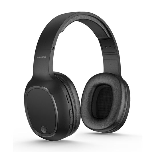 WK M8 Bluetooth 5.0 Fashion Design Music Bluetooth Headphone, Support TF Card (Black) - Headset & Headphone by WK | Online Shopping UK | buy2fix