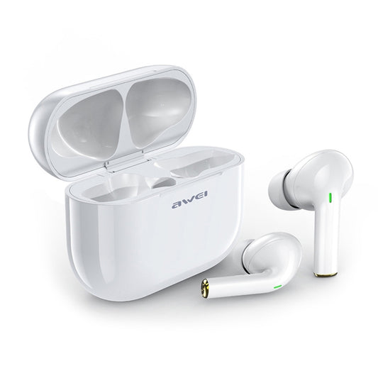 awei T29 Bluetooth V5.0 TWS True Wireless Sports Headset with Charging Case(White) - TWS Earphone by awei | Online Shopping UK | buy2fix