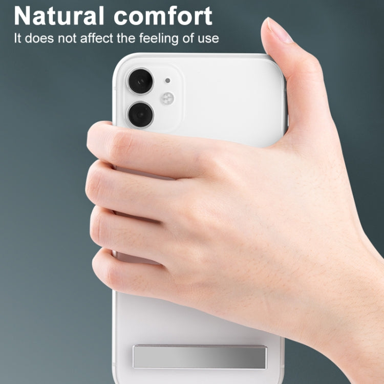 R-JUST SJ07 Linear Shape Magnetic Folding Portable Aluminum Alloy Mobile Phone Holder - Hand-Sticking Bracket by R-JUST | Online Shopping UK | buy2fix