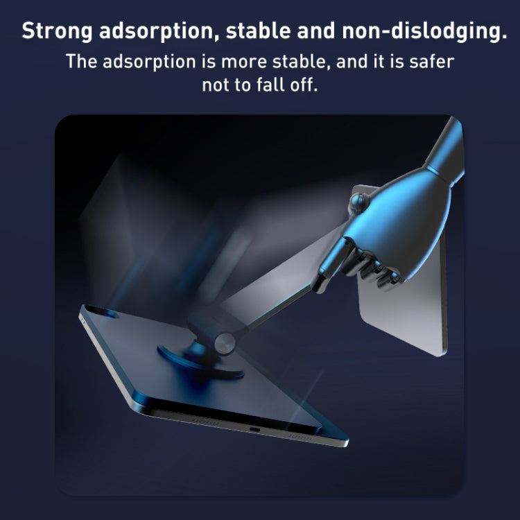 For iPad 11 inch R-JUST HZ36 360-degree Rotating Aluminum Alloy Magnetic Tablet Stand(Tarnish) - Desktop Holder by R-JUST | Online Shopping UK | buy2fix