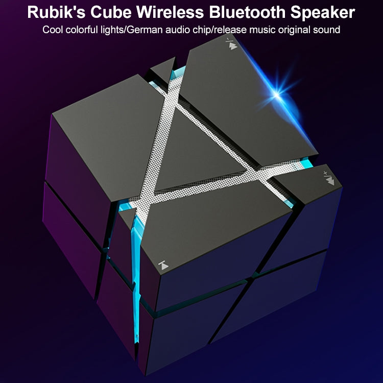 Qone 2 Cube Mini Portable Card Wireless Bluetooth Speaker(Blue) - Mini Speaker by buy2fix | Online Shopping UK | buy2fix