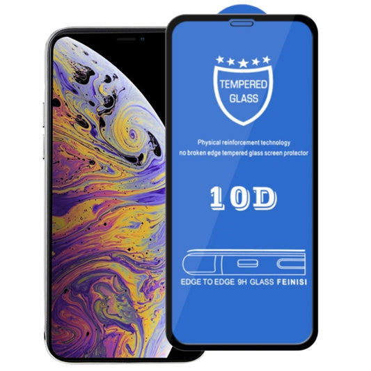 9H 10D Full Screen Tempered Glass Screen Protector for iPhone XS Max / iPhone 11 Pro Max - iPhone 11 Pro Max Tempered Glass by buy2fix | Online Shopping UK | buy2fix