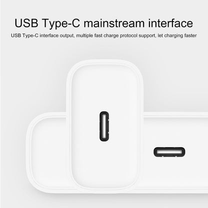 Original Xiaomi Youpin ZMI 20W Quick Charger Power Adapter with Type-C / USB-C to 8 Pin Charging Cable, US Plug(White) - USB Charger by Xiaomi | Online Shopping UK | buy2fix