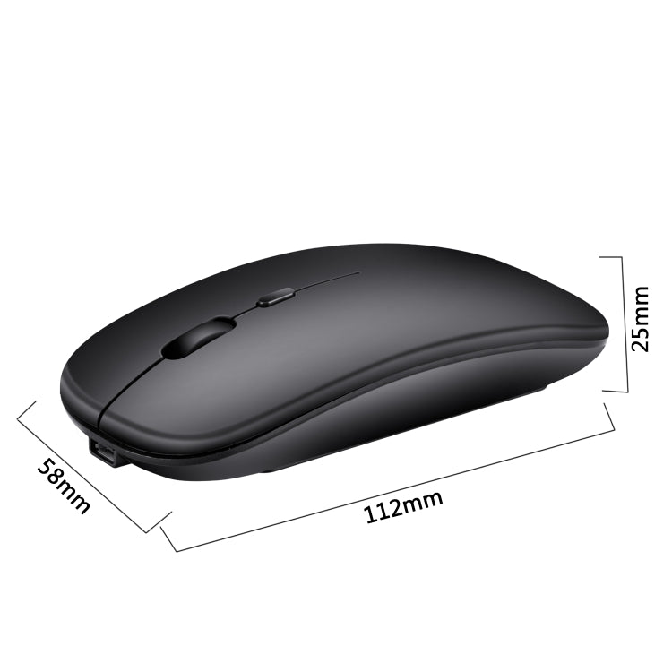 HXSJ M80 2.4GHz Wireless 1600DPI Three-speed Adjustable Optical Mute Mouse (White) - Wireless Mice by HXSJ | Online Shopping UK | buy2fix