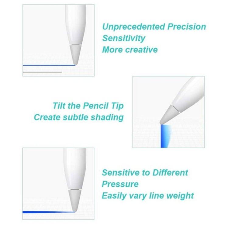 Replacement Pencil Tips for Apple Pencil 1 / 2(White) - Pencil Accessories by buy2fix | Online Shopping UK | buy2fix