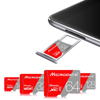 MICRODATA 256GB Class10 Red and Grey TF(Micro SD) Memory Card - Micro SD Card by MiCRODATA | Online Shopping UK | buy2fix