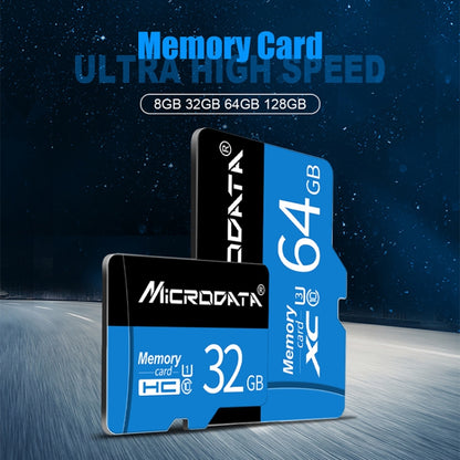 MICRODATA 64GB U3 Blue and Black TF(Micro SD) Memory Card - Micro SD Card by MiCRODATA | Online Shopping UK | buy2fix