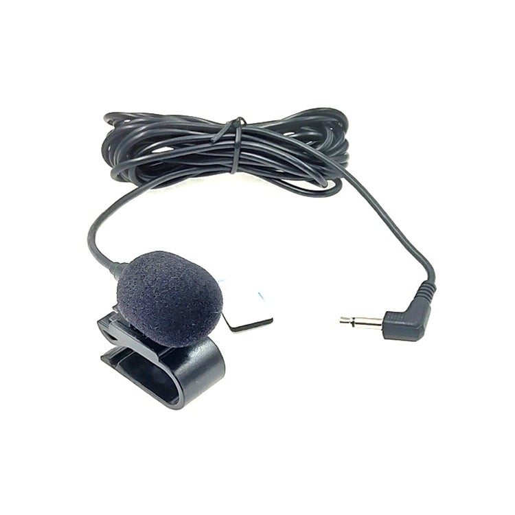 ZJ025MR Stick-on Clip-on Lavalier Mono Microphone for Car GPS / Bluetooth Enabled Audio DVD External Mic, Cable Length: 3m, 90 Degree Elbow 3.5mm Jack - Consumer Electronics by buy2fix | Online Shopping UK | buy2fix