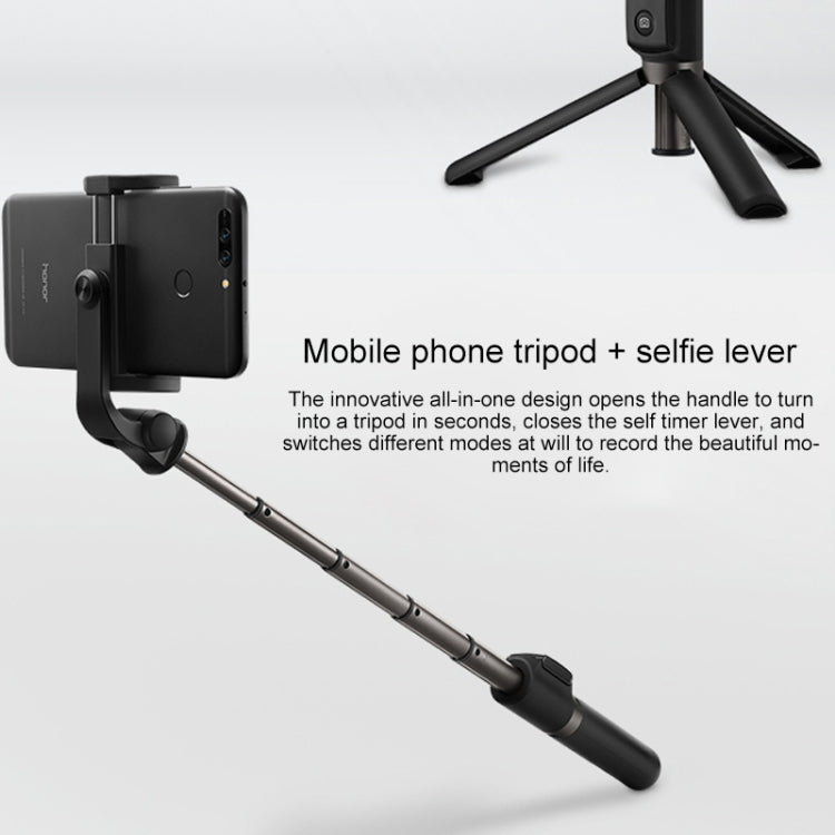 Huawei CF15 Pro Mobile Phone Bluetooth Mini Selfie Stick Live Floor Tripod Bracket(White) - Selfie Sticks by Huawei | Online Shopping UK | buy2fix