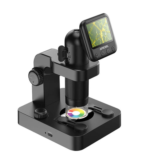 APEXEL MS003 Outdoor Portable HD Digital Microscope with Base - Consumer Electronics by APEXEL | Online Shopping UK | buy2fix