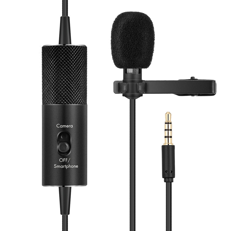 Yanmai R955S Professional Clip-on Lapel Mic Lavalier Omni-directional Condenser Microphone, For Live Broadcast, Show, KTV, etc - Consumer Electronics by Yanmai | Online Shopping UK | buy2fix