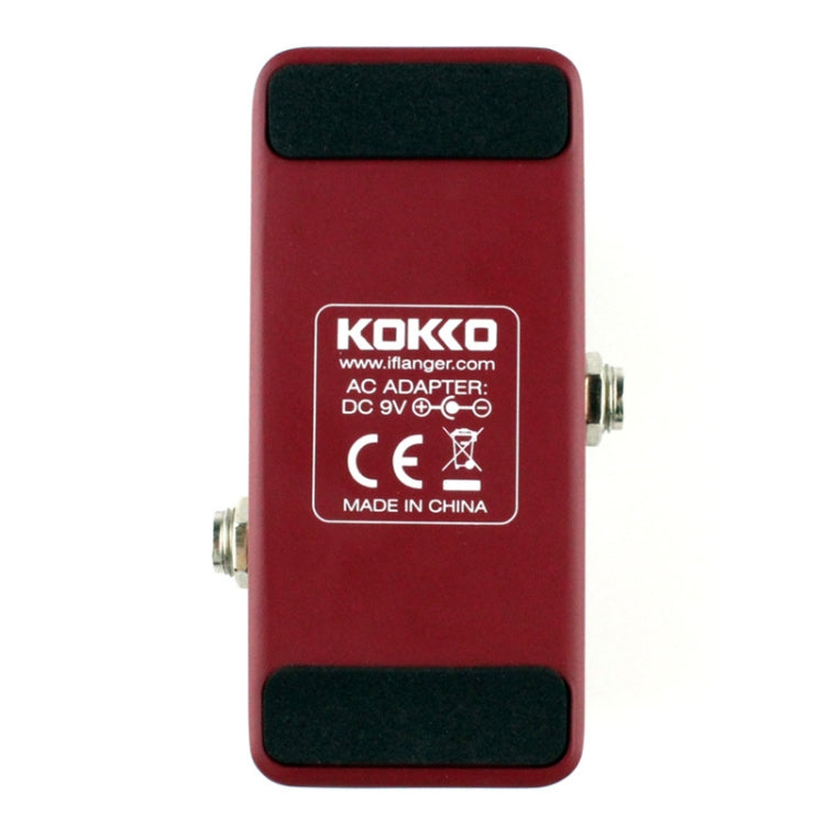 KOKKO FDS2 Mini Electric Guitar Monoblock Distortion Effects Pedal(Wine Red) - Guitar Tuner by KOKKO | Online Shopping UK | buy2fix